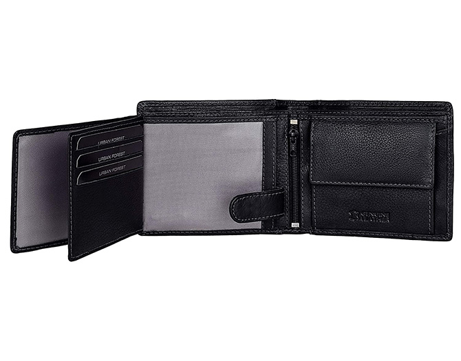 Buy TnW Men's Artificial Leather Designer Wallet with Flap Closure Tan at